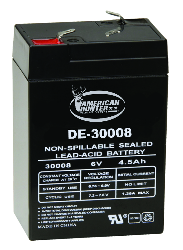 thumbnail image 2 of American Hunter 6V Rechargeable Lantern Battery - 5 Amp Spring Top Battery 2 of 12