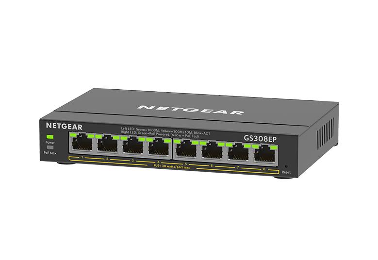 TeleDynamics | Product Details: NET-GS308EP-100NAS